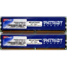 Память 1Gb (2x512Mb) DDR2 Patriot PSD251253381H pc4200 533MHz (Лосино-Петровский)