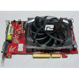 Б/У видеокарта 1Gb ATI Radeon HD4670 AGP PowerColor R73KG 1GBK3-P (Лосино-Петровский)